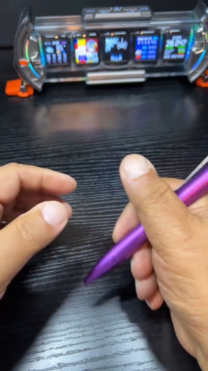 Instagram post with the caption: One click and you're hooked. 😮‍💨🖊️

So satisfying to fid...