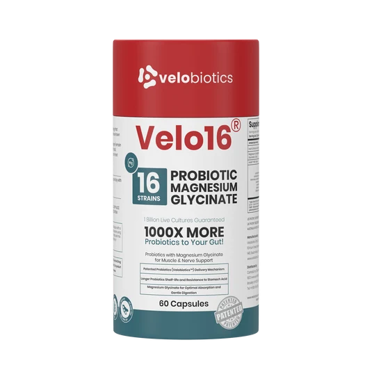 Velo16 Probiotics Magnesium Glycinate - Velobiotics