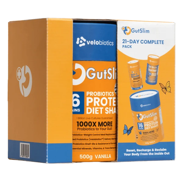 21 - DAY GUTSLIM COMPLETE PACK - Velobiotics