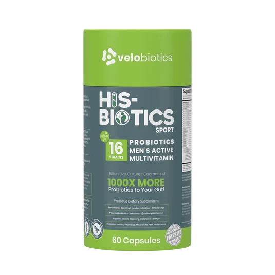 His - Biotics Probiotics SPORT Multivitamin Capsules - Velobiotics