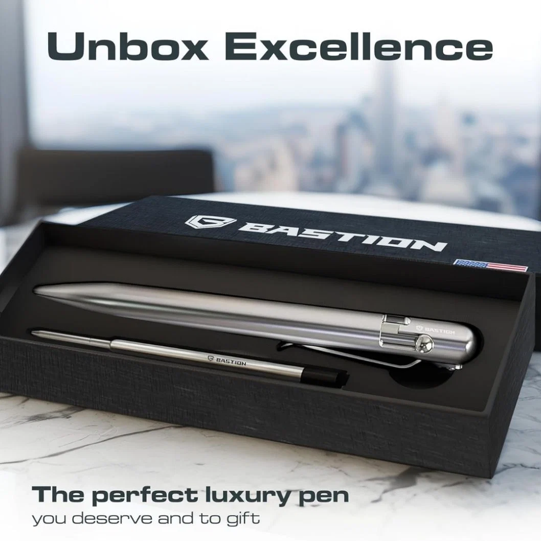 High Quality replacement ink cartridge for Bastion Bolt Action Pens